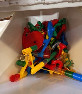 Tote of discovery toys (Tote Included)