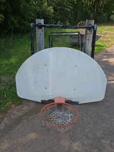 2 Basketball Hoops
