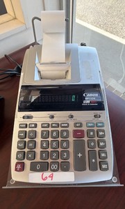 Canon MP11DX Printing Calculator with Clock & Calendar