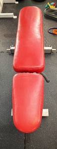 Magnum Fitness Commercial Weight Bench  Heavy-Duty Insert Type Flat  Multi-Adjustable  Olympic
