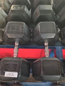 75 lb dumbbell set