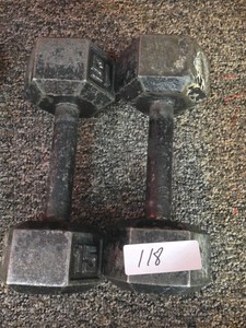 15 lb dumbbell set