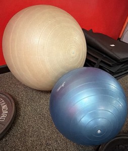 Stability balls 2 in lot