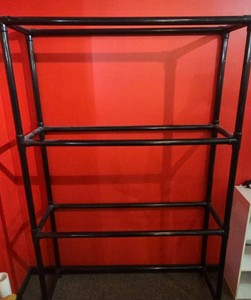 Stability ball rack PVC