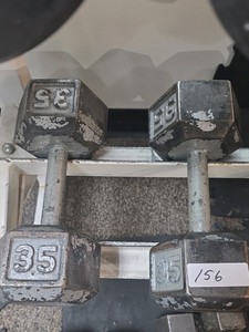 35 lb dumbbell set