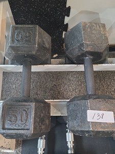 50 lb dumbbell set