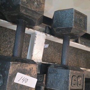 60 lb dumbbell set