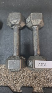 10 lb dumbbell set