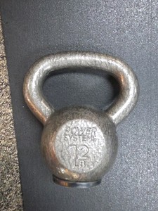 12 lb kettlebell