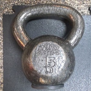 15 lb kettlebell