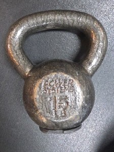 15 lb kettlebell