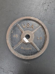 45 lb plate