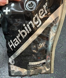 Brand new harbinger, classic full leather wrist wrap size small