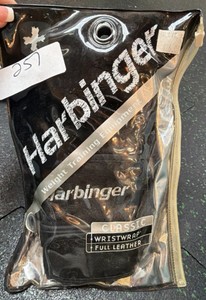 brand new harbinger, classic wrost wraps, full leather size large