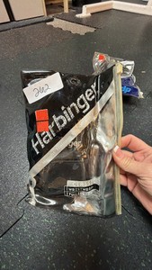 brand new harbinger, classic wrist wrap, full leather size small