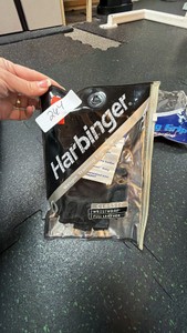 brand new harbinger, classic wrist wrap, full leather size medium