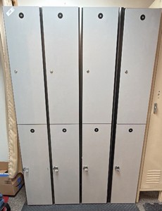 set of lockers