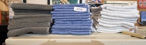 Lot of various gym towels