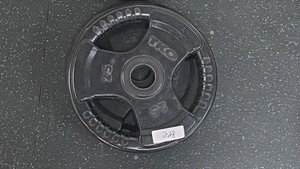 25 lb barbell weight plates 2 in lot