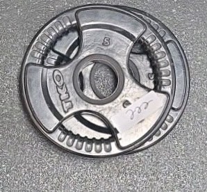 5 lb barbell weight plates 2 in lot