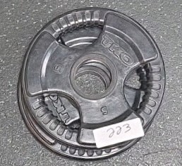 5 lb barbell weight plates 2 in lot