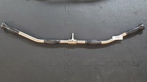 Pro-Style Ergonomic Lat Pulldown Bar  Heavy-Duty Cable Attachment