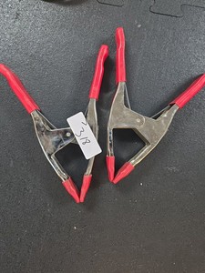 9-in clamps 2 in lot