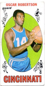 1969-70 Topps #50 Oscar Robertson Basketball Card
