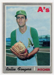 1970 Topps Rollie Fingers #502 Baseball Card