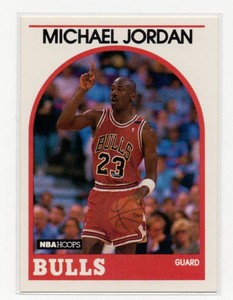 1989-90 NBA Hoops Michael Jordan #200 Basketball Card