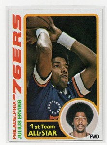 1978-79 Topps #130 Julius Erving All-Star Basketball Card