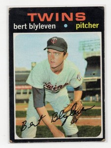 1971 Topps #26 Bert Blyleven Rookie Baseball Card