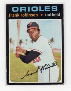 1971 Topps #640 Frank Robinson Baseball Card