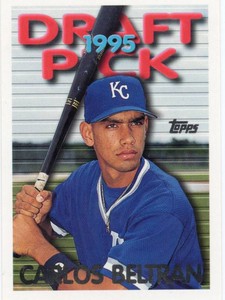 1995 Topps Traded and Rookies #18T Carlos Beltran Rookie Card