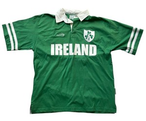 Mens Lansdowle Ireland #10 Rugby Shirt Size XL