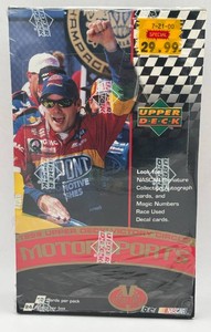 1999 Upper Deck Victory Circle Motorsports Hobby Box (Sealed)