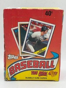 1988 Topps Baseball Wax Box (35 Sealed Packs - Missing One Pack)