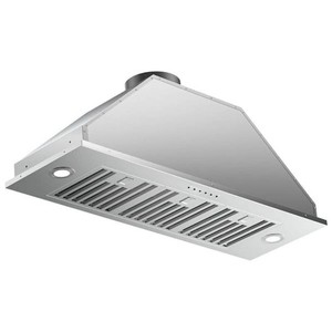 Shop INATECK 36 in. 600 CFM Convertible Insert Range Hood with Low Noise,4-Speed Control,Lights in Stainless Steel