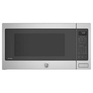 Shop GE Profile 2.2 cu. ft. 1100-Watt Countertop Microwave in Stainless Steel with Built -In Sensor and wifi