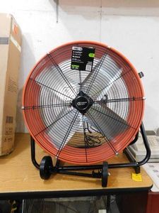 24 in. 2-Speed Heavy Duty Tilt Drum Fan