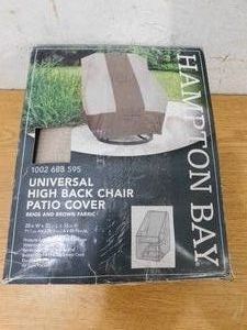 Hampton Bay High Back Outdoor Patio Chair Cover