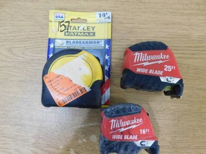 (3) Tape Measures