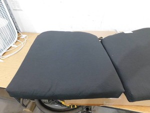 (2) Hampton Bay 20 in. W x 20 in. D CushionGuard Universal Outdoor Patio Seat Pad Cushion in Black