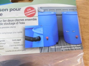 EarthMinded Rain Barrel Linking Kit