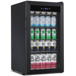 Shop TITTLA 17.5 in. 130 Plus Cans Beverage Cooler Single Zone Adjustable Interior Space Portable Beverage Refrigerator in Black