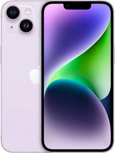 $306 Apple iPhone 14, 128GB, Purple - Unlocked (Renewed) MSRP $306