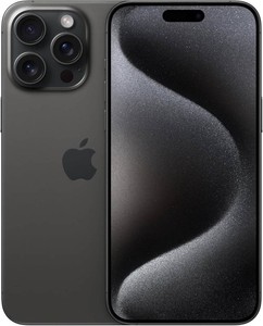 $705 Apple iPhone 15 Pro Max, 512GB, Black Titanium - Unlocked (Renewed) MSRP $705