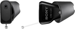 $565 Sony CRE-C20 Self-Fitting OTC Hearing Aids for Mild to Moderate Hearing Loss, Prescription-Grade Sound Quality, Compact Virtually Invisible Design, Customizable App, and Rechargeable Battery MSRP $565