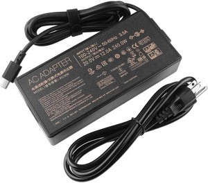 $83 20V 12A 240W Charger Adapter for Asus ROG Zephyrus G16 GU605 GU605MI GU605MU GU605MV GU605MY GU605MZ GU605MZ-XS96 GU605MY-XS96 0A001-01120600 A20-200P1A Laptop Supply 240W Rectangle Conn