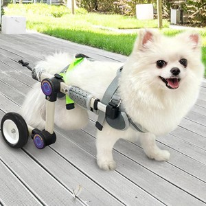 $63 Adjustable Dog Wheelchair for Back Legs Mobility Support Lightweight Pet Wheelchair for Disabled Hind Legs Walking Stable Dog Cart for Pets
